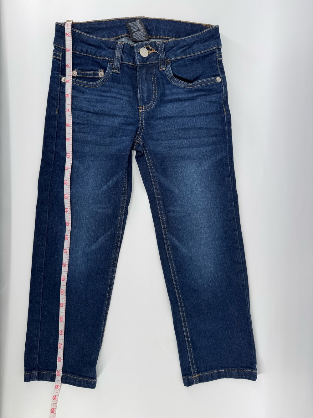 Kmart Dark Blue Straight Leg Kids Jeans
